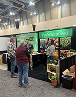 The PanAmerican Seed booth at the Great Lakes Expo 2025.