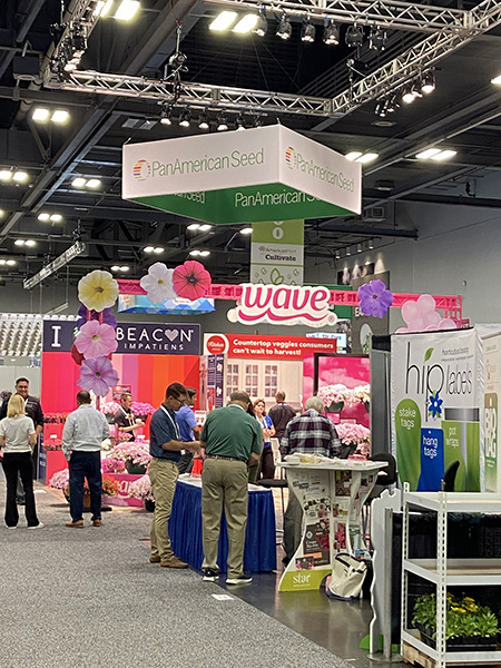 PanAmerican Seed booth at Cultivate'25