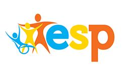 colorful letters esp logo