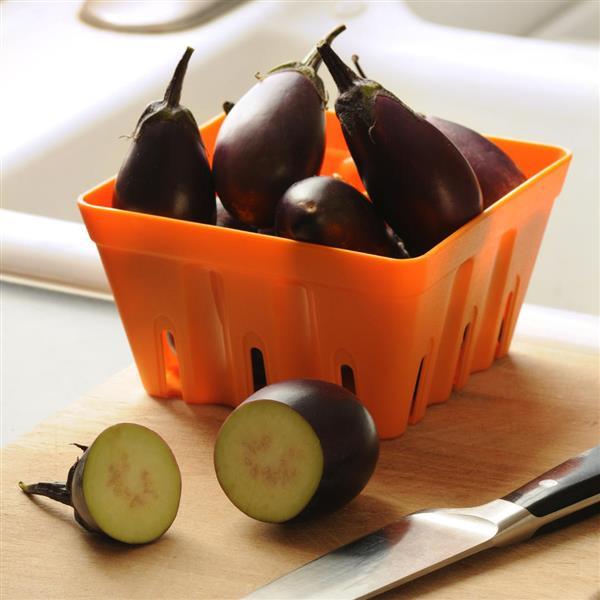 Eggplant Patio Baby Basket