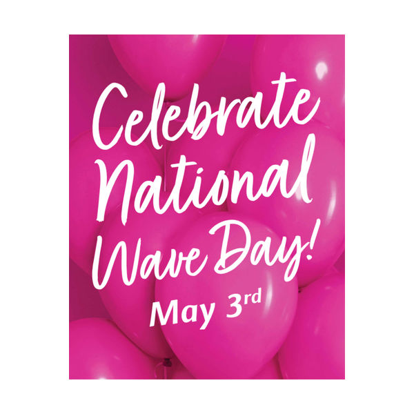 Image of Wave social media background