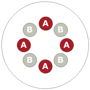 Twelve inch planting diagram